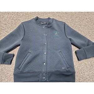 Under Armour Coastal Carolina Quilted Sweatshirt Jacket Snap Women's Medium